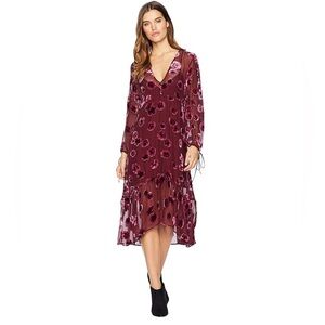 For Love & Lemons Velvet Dress